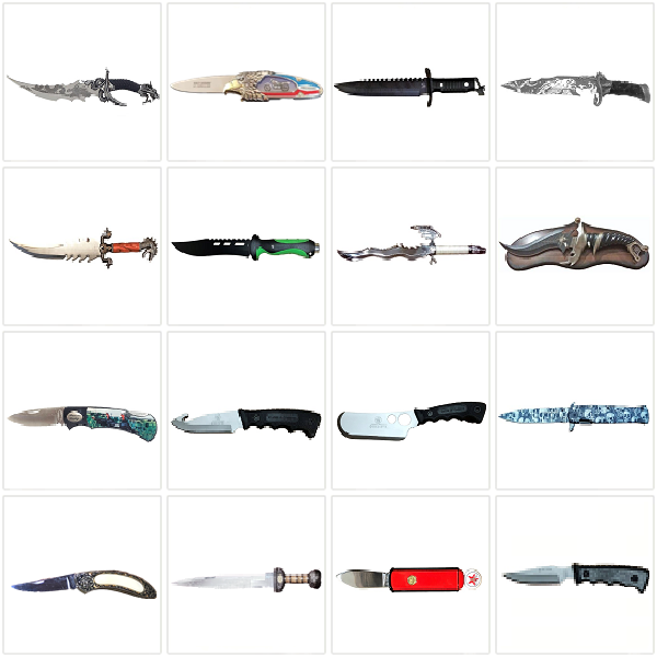 Knives, Daggers, Swords