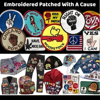 Embroidered Patches with a Cause