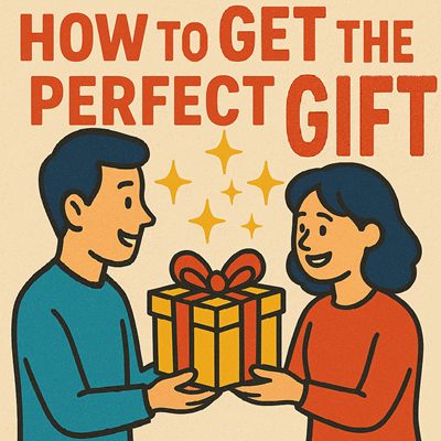 How To Get The Perfect Gift Podcast Cover Art